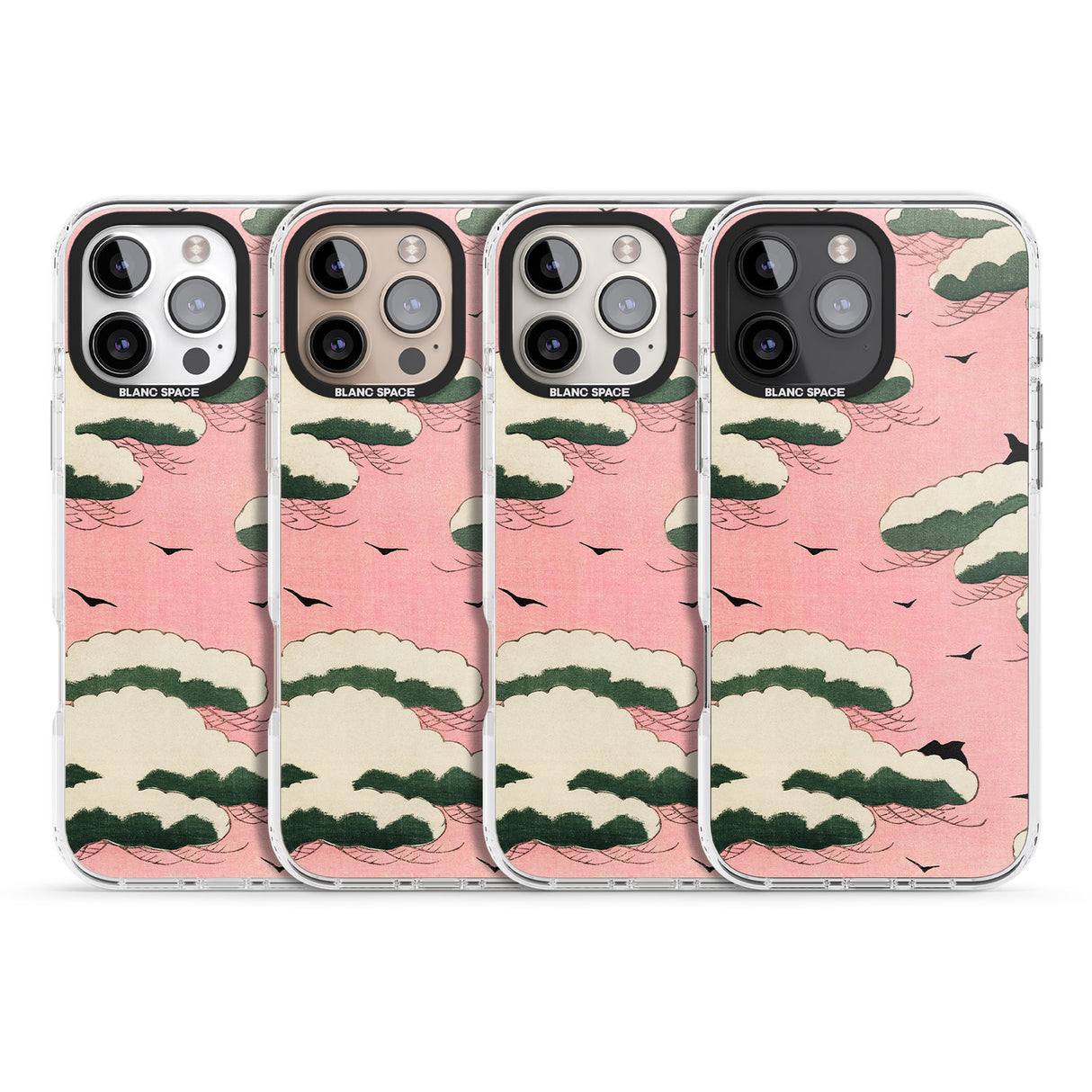 iPhone 16 Pro Max Japanese Pink Sky by Watanabe Seitei Black Impact Phone Case