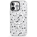 iPhone 16 Pro Max Solid Stars Black Impact Phone Case