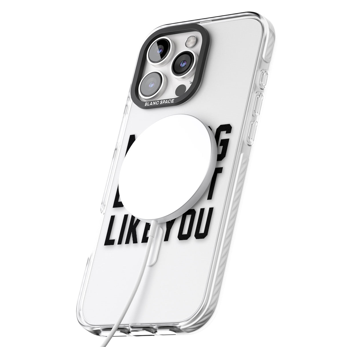 iPhone 16 Pro Max Dog Doesn't Like You Black Impact Phone Case