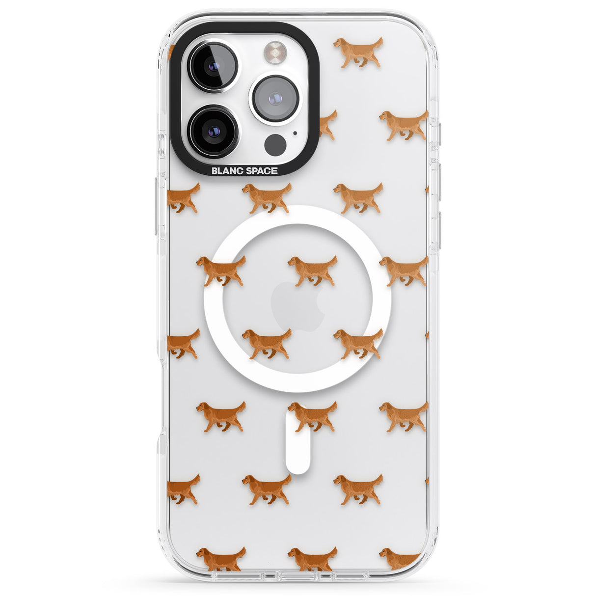 Golden Retriever Dog Pattern Clear