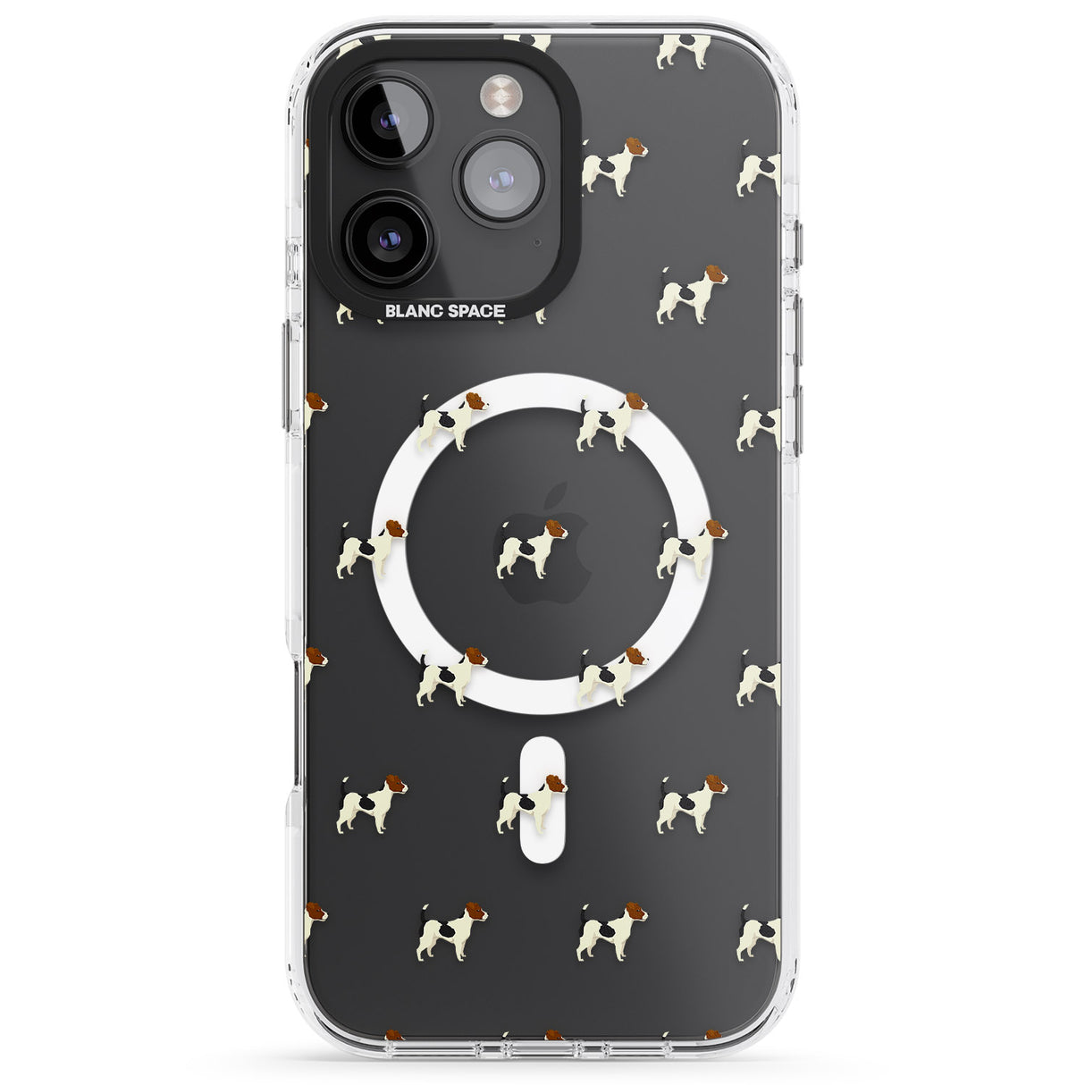 Jack Russell Terrier Dog Pattern Clear