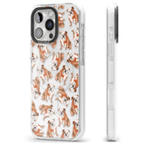 iPhone 16 Pro Max English Bulldog Watercolour Dog Pattern Black Impact Phone Case