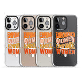 iPhone 16 Pro Max Empowered Women Black Impact Phone Case