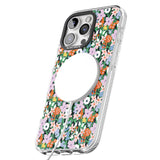 iPhone 16 Pro Max Jazzy Floral Mix: Solid Black Impact Phone Case