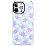 iPhone 16 Pro Max Serene Skies & Flowers Black Impact Phone Case