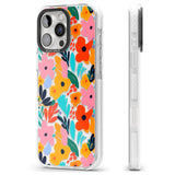 iPhone 16 Pro Max Floral Fiesta Black Impact Phone Case