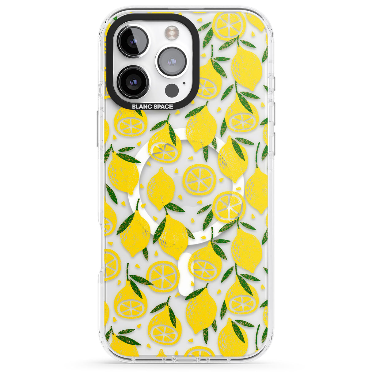 Bright Lemon Fruity Pattern