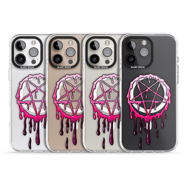 iPhone 16 Pro Max Pentagram of Blood Black Impact Phone Case