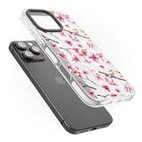 iPhone 16 Pro Max Sakura Watercolour Black Impact Phone Case