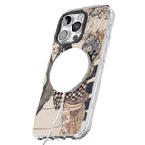 iPhone 16 Pro Max Vintage Japan Black Impact Phone Case