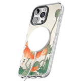 iPhone 16 Pro Max Birds and Plants by Ohara Koson Black Impact Phone Case + Magsafe