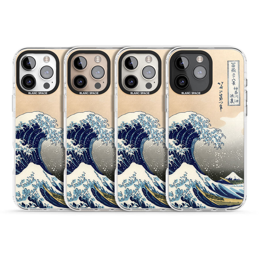 Great Wave Impact Magsafe Phone Case for iPhone 16 Pro, iPhone 16 Pro Max