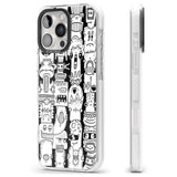 iPhone 16 Pro Max Monochrome Heads Black Impact Phone Case