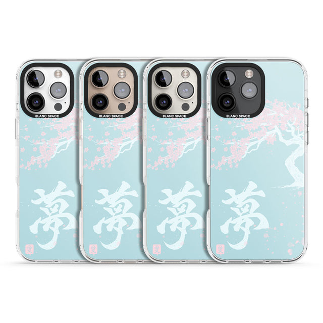 Dreams & Cherry Blossom Impact Magsafe Phone Case for iPhone 16 Pro, iPhone 16 Pro Max