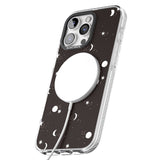 iPhone 16 Pro Max Funky Moons & Stars Black Impact Phone Case