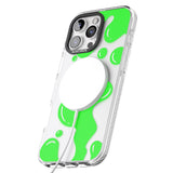 iPhone 16 Pro Max Green Lava Lamp Black Impact Phone Case