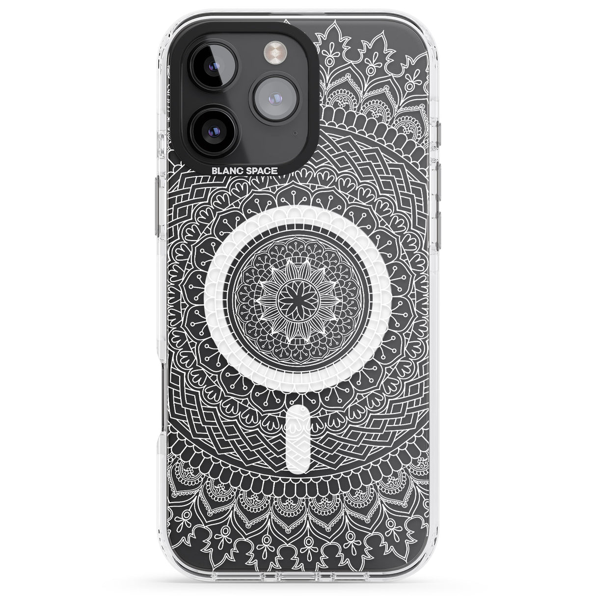 Large White Mandala Design