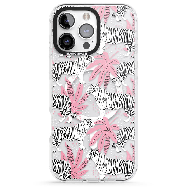 iPhone 16 Pro Max Tigers Within Black Impact Phone Case