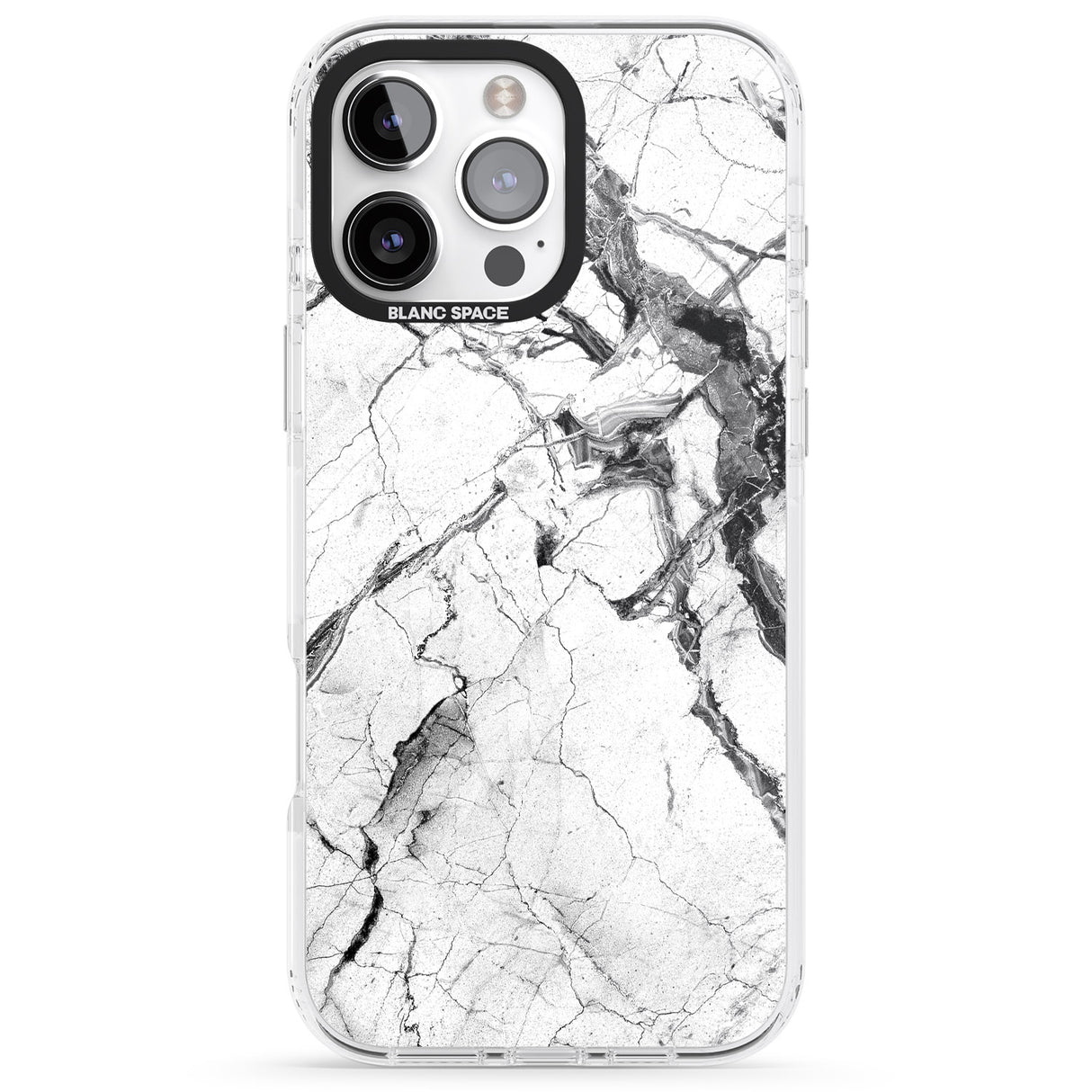 Black & White Stormy Marble