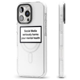 iPhone 16 Pro Max Social Media Quote Black Impact Phone Case