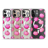 Pink Pumpkins Impact Magsafe Phone Case for iPhone 16 Pro, iPhone 16 Pro Max