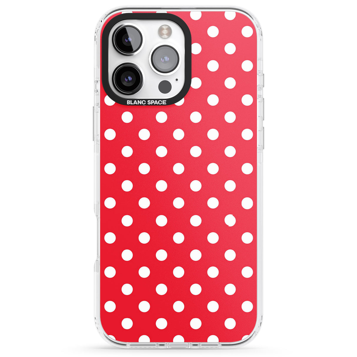 Designer Lava Red Polka Dot