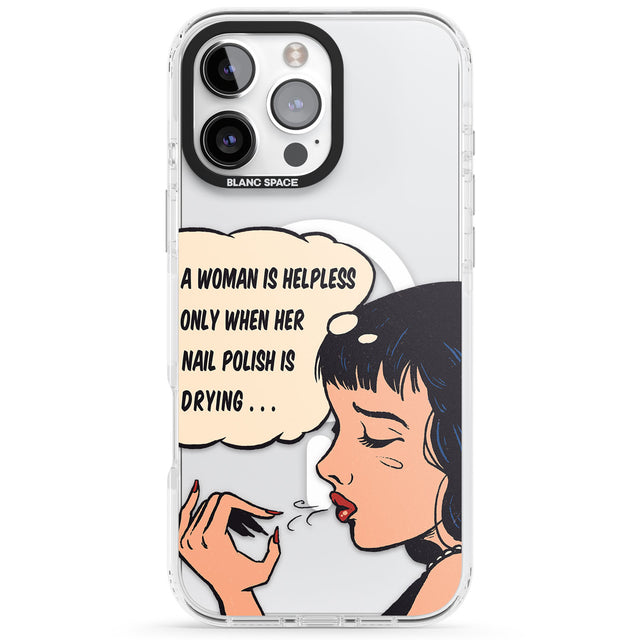 Drying Nails - Pop Art Impact Magsafe Phone Case for iPhone 16 Pro, iPhone 16 Pro Max