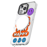 iPhone 16 Keep Going Stay Happy Clear Impact Phone Case