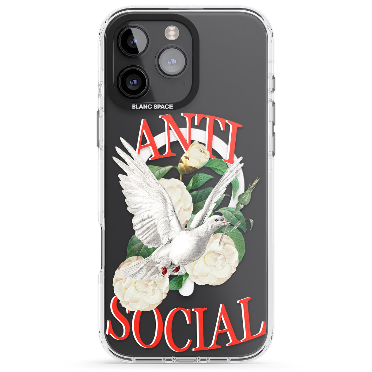 iPhone 16 Anti-Social Clear Impact Phone Case