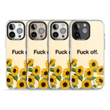 iPhone 16 Pro Max F*ck off Black Impact Phone Case