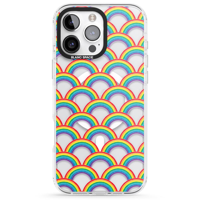 iPhone 16 Pro Max Somewhere over the rainbow Black Impact Phone Case