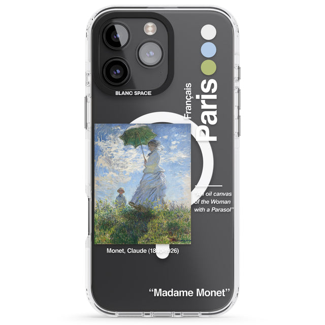 iPhone 16 Pro Max Madame Monet and Her Son Black Impact Phone Case