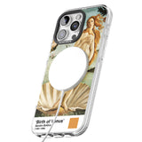 iPhone 16 Pro Max The Birth of Venus Black Impact Phone Case