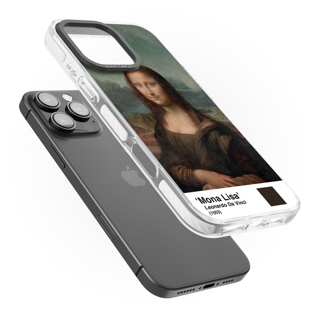 iPhone 16 Pro Max Mona Lisa Black Impact Phone Case