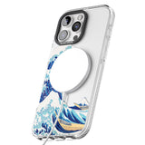 iPhone 16 Pro Max The Great Wave of Kanagawa Black Impact Phone Case