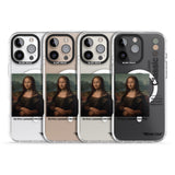 iPhone 16 Pro Max Mona Lisa - Leonardo Da Vinci Black Impact Phone Case