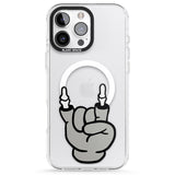 iPhone 16 Pro Max Rock 'til you drop Black Impact Phone Case