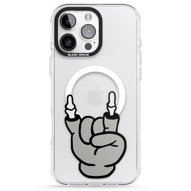 iPhone 16 Pro Max Rock 'til you drop Black Impact Phone Case