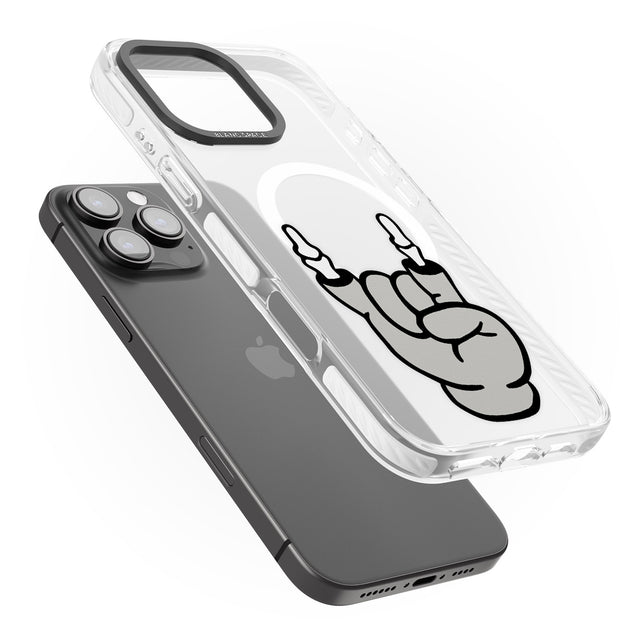 iPhone 16 Pro Max Rock 'til you drop Black Impact Phone Case