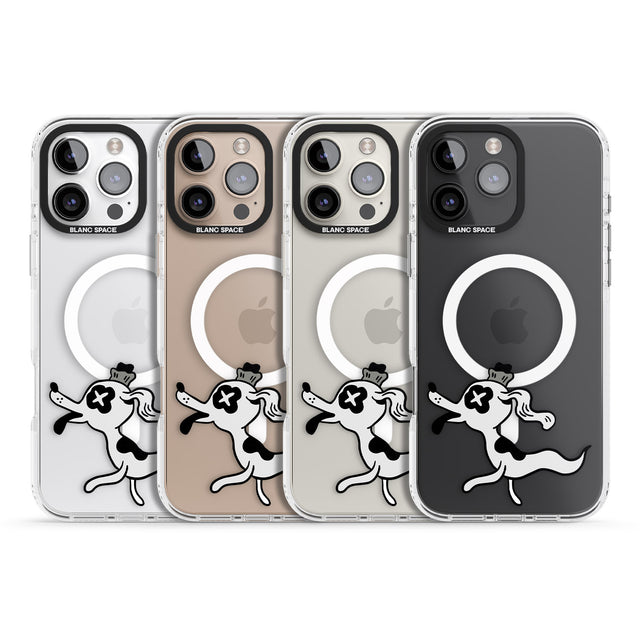 iPhone 16 Pro Max Dog Spirit Black Impact Phone Case