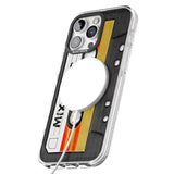 iPhone 16 Pro Max Retro Mix Tape Black Impact Phone Case