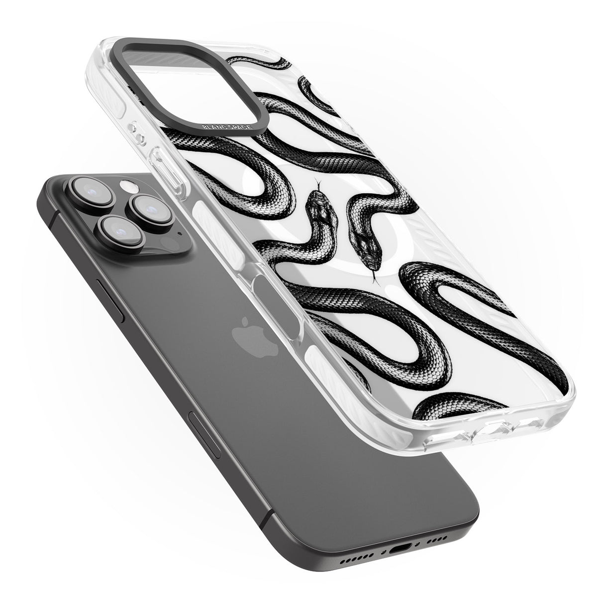 iPhone 16 Pro Max Black Kingsnake Black Impact Phone Case