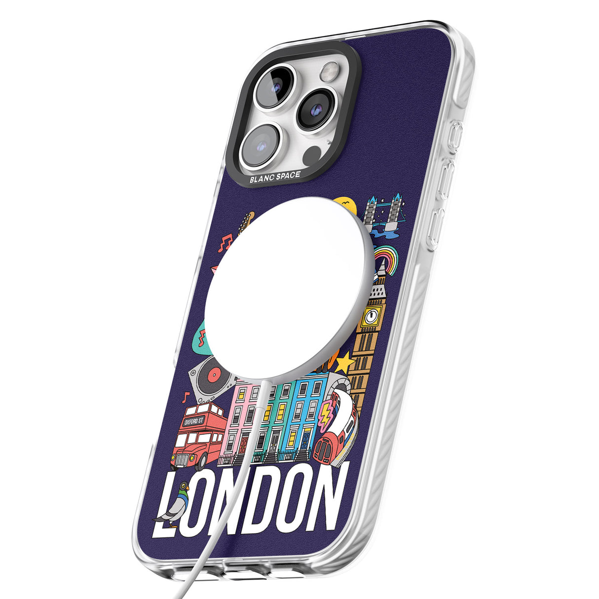 iPhone 16 Pro Max London Calling Black Impact Phone Case