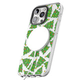 iPhone 16 Pro Max Christmas Tree Pattern Black Impact Phone Case