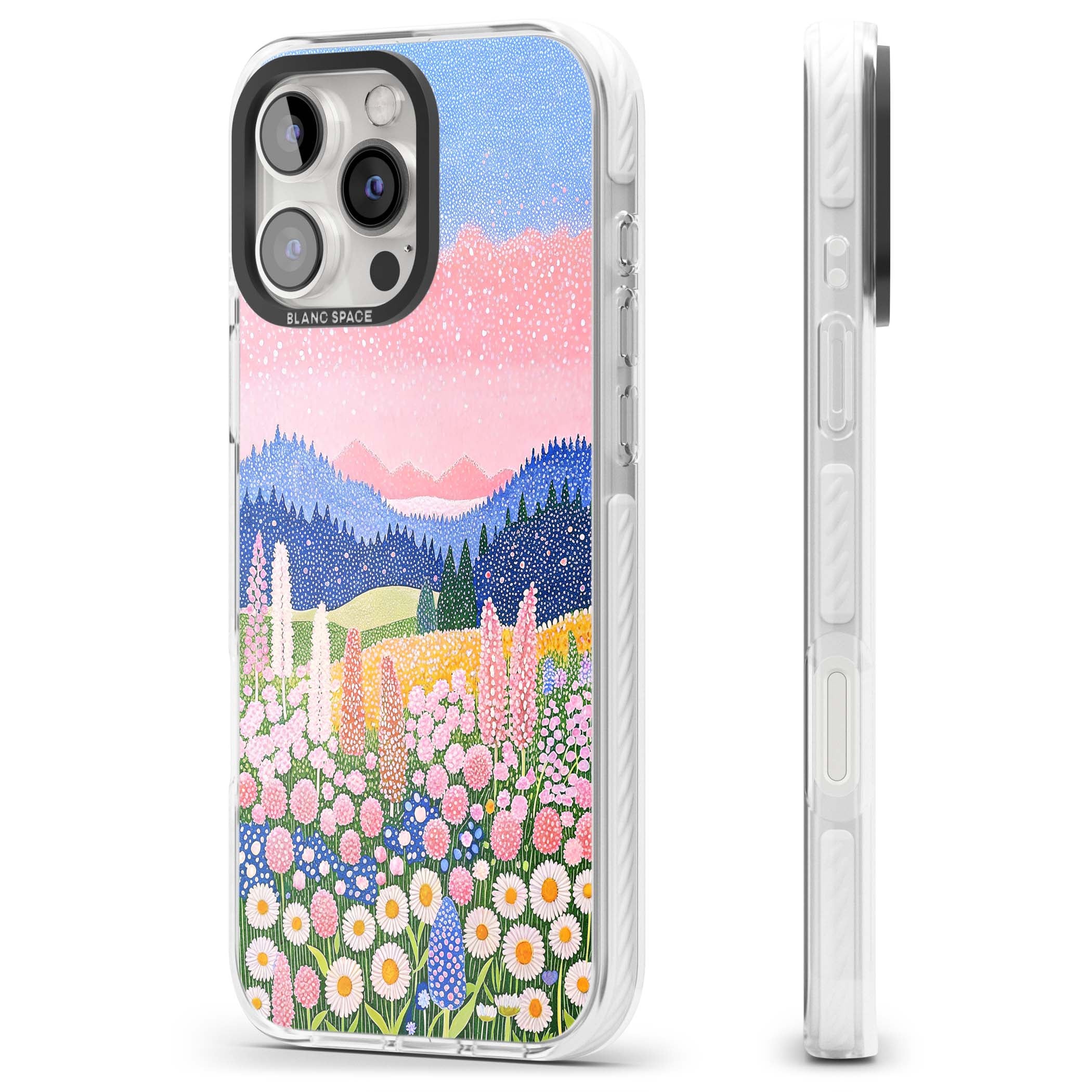 Valley Horizon cottagecore iPhone case | Impact Magsafe case for iPhone 16 Pro, iPhone 16 Pro Max