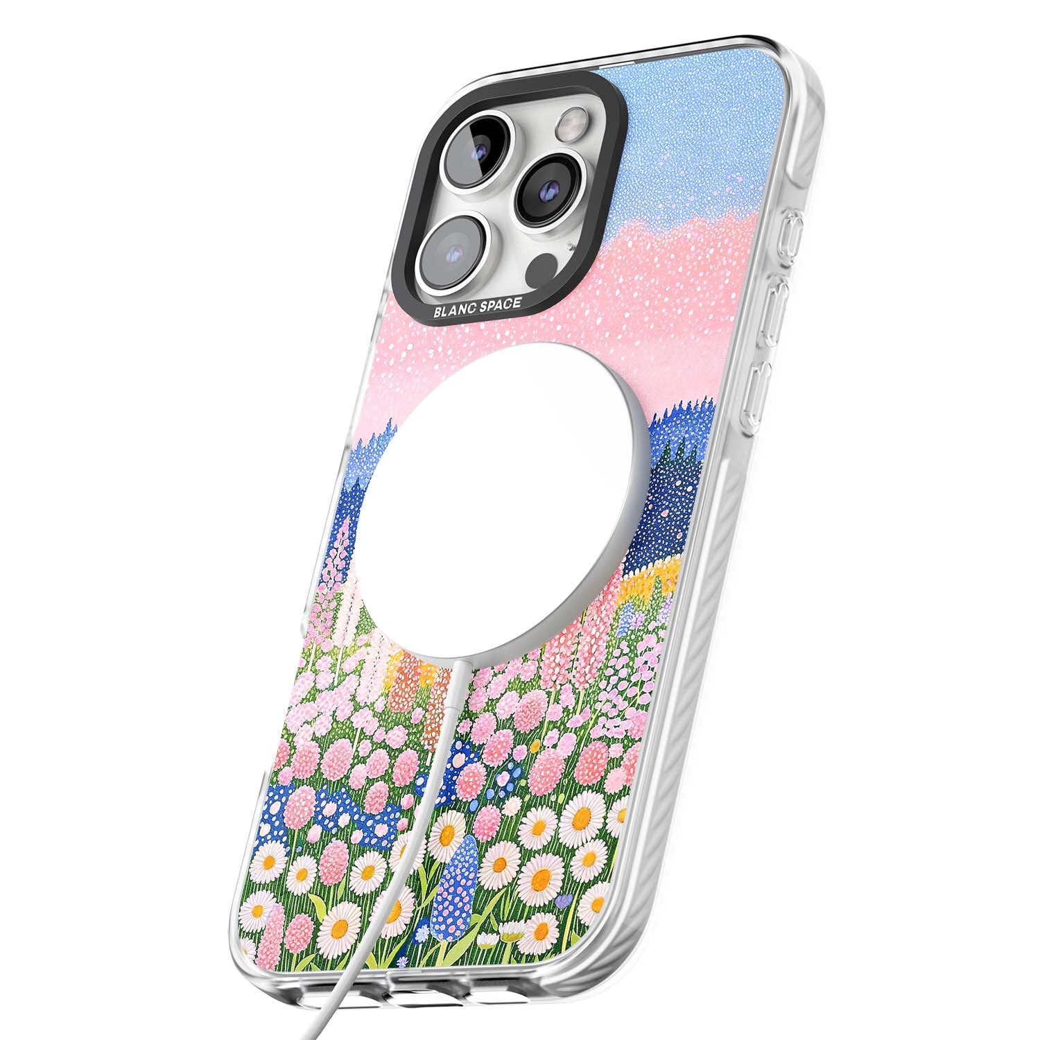 Valley Horizon cottagecore iPhone case | Impact Magsafe case for iPhone 16 Pro, iPhone 16 Pro Max