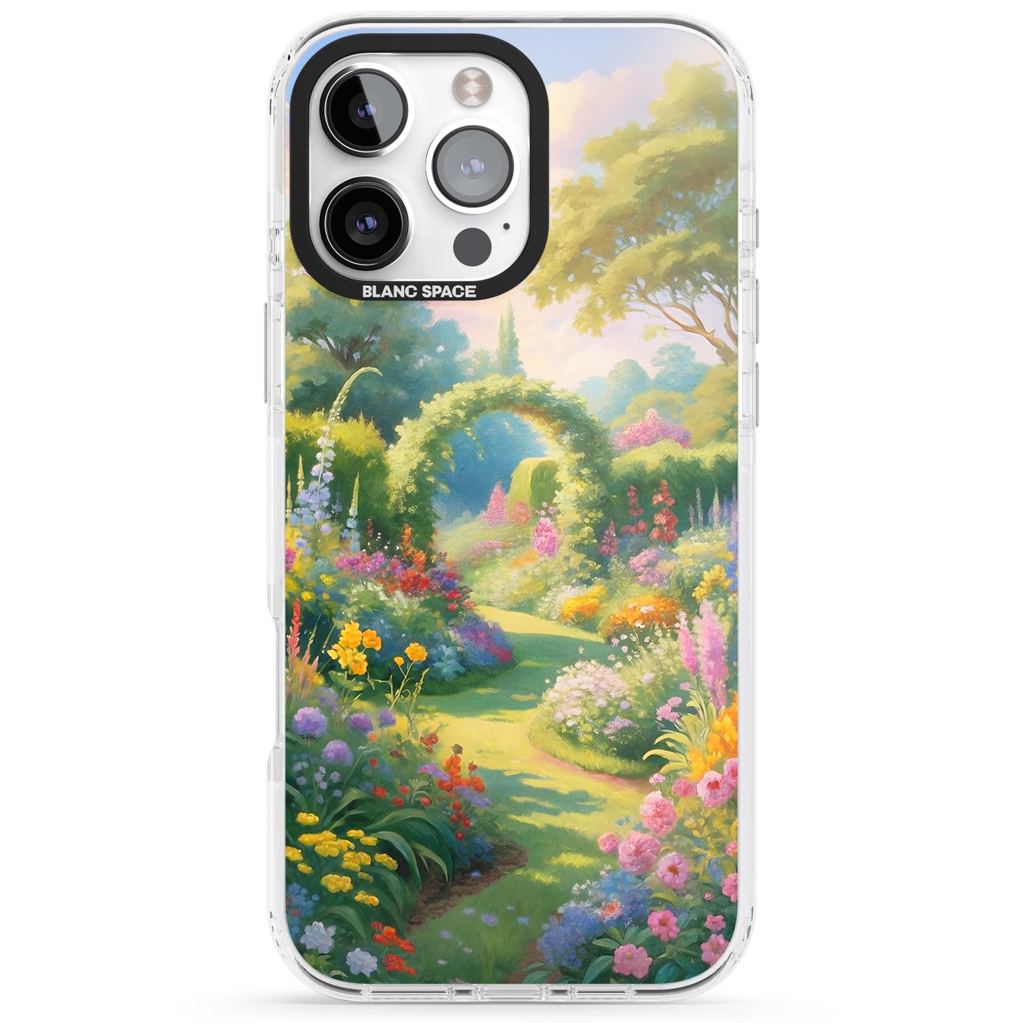 The Painter's Garden floral iPhone case | Impact Magsafe case for iPhone 16 Pro, iPhone 16 Pro Max