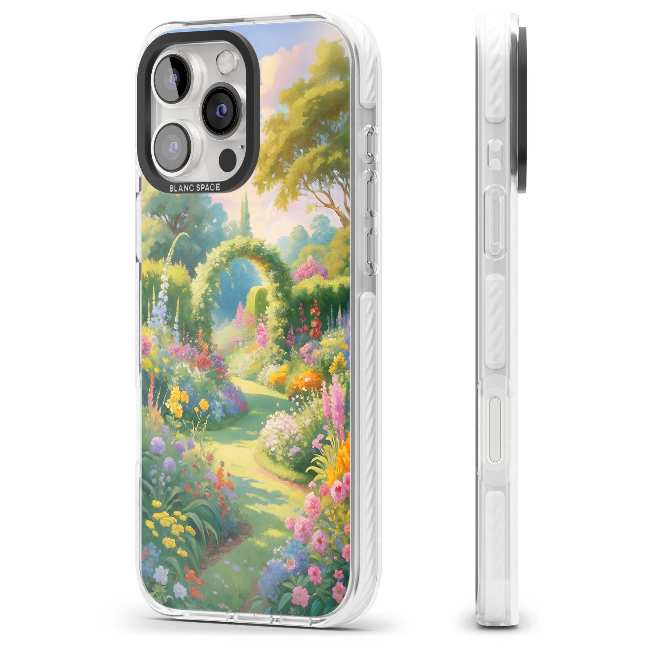 The Painter's Garden floral iPhone case | Impact Magsafe case for iPhone 16 Pro, iPhone 16 Pro Max