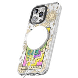 iPhone 16 Pro Max Celestial Zodiac - Aquarius Clear Impact Phone Case + Magsafe