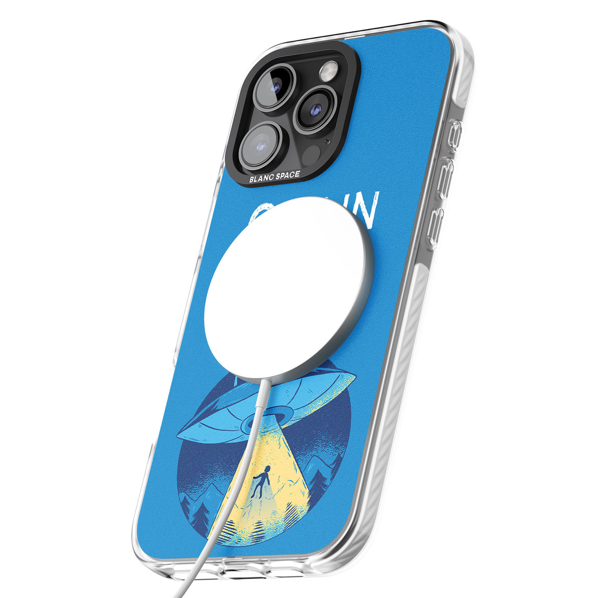 iPhone 16 Pro Max Get in Loser UFO Black Impact Phone Case